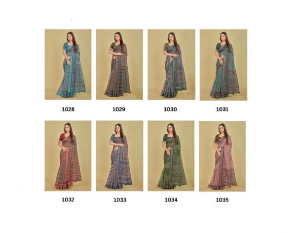 Kisah 1028 Casual New Fancy Silk Saree Collection